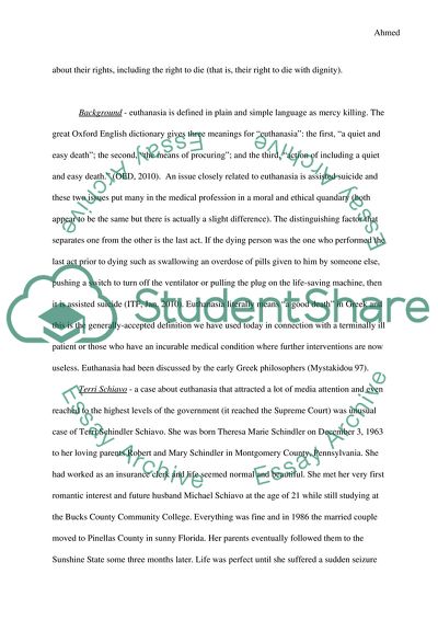 Theologians and Jurists Opinions on Merci Killing