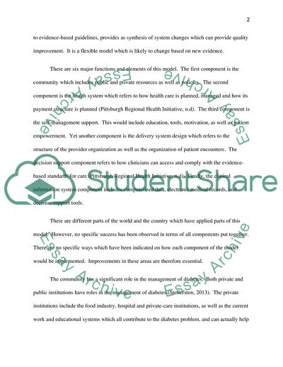 Perspectives of Managing Chronic and Complex Diseases: Diabetes Mellitus