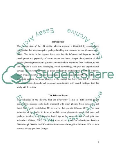 UK Mobile Phone Segment