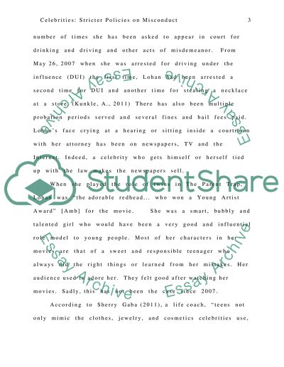 Should celebrities who break the law face stricker penalties