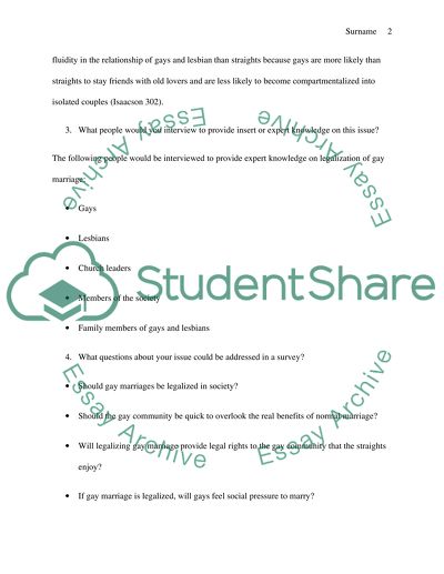 Would Legalization of Gay Marriage Be Good for the Gay Community