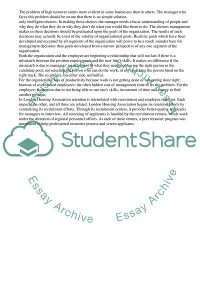 Staff Retention Strategy