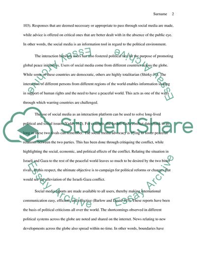 Twitter as an Information Platform for International Political Change