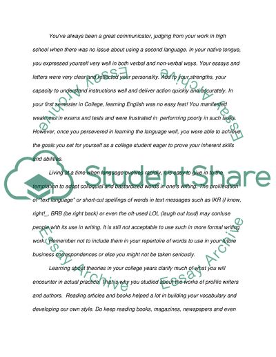 Letter to Future Self