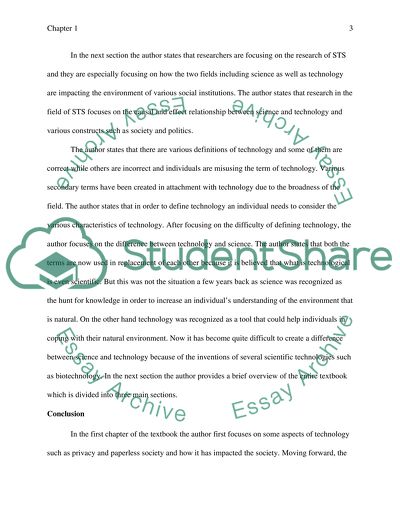 science and technology and society essay