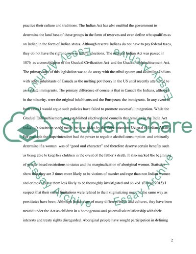 Anishinaabe, Bill C-51