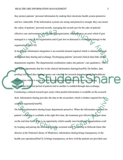 Electronic Healthcare System Issues