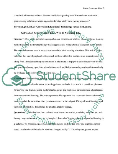 Trends in Video Games and Gaming