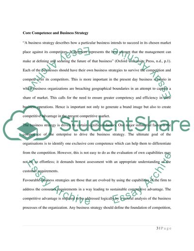 Favourable Business Strategies