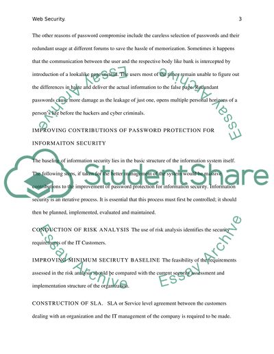 Improving Web Security