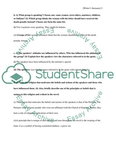 Scarlet Letter by Nathaniel Hawthorne