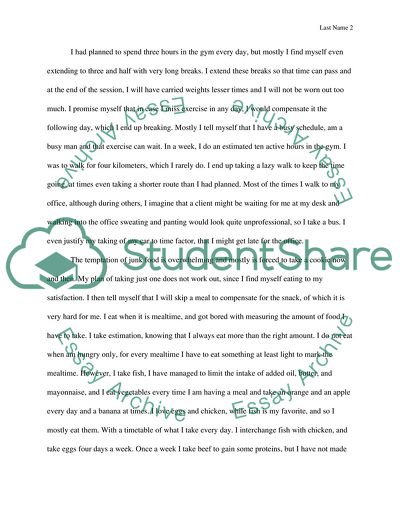 Report on the Health Behavior Change