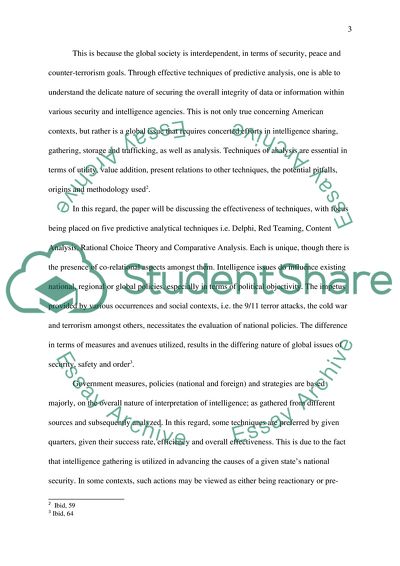 Evaluating the Effectiveness of Analytical Techniques