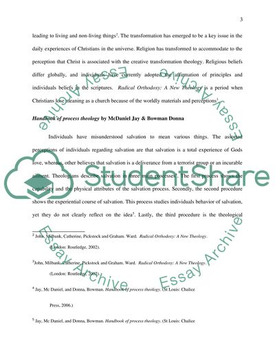 The Concept of Radical Orthodoxy