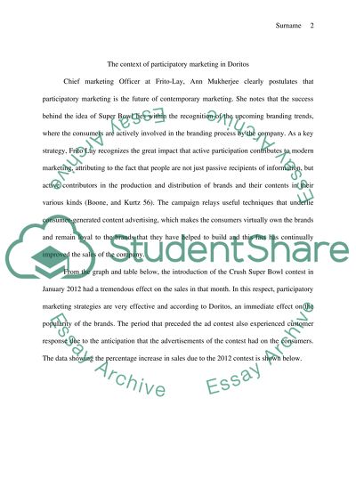 Doritos Super Bowl Commercial Campaign