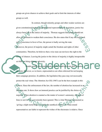 Legitimate Form of Government