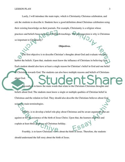 Christians Thoughts about God