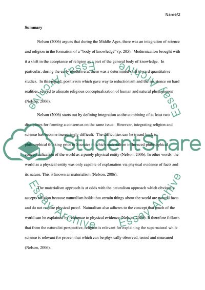 Missed Opportunities in Dialogue between Psychology and Religion, by James M Nelson