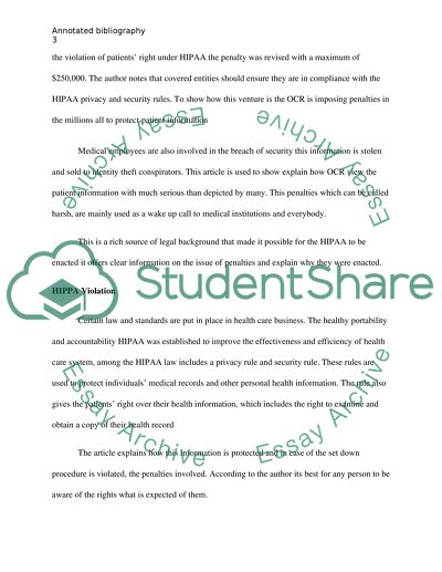 HIPAA and Security Breaches