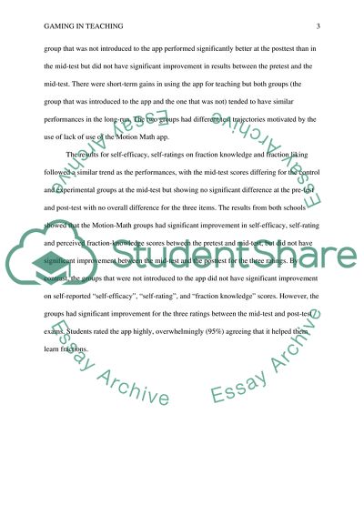 Gameing as an education tool