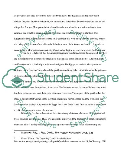 Egypt and Mesopotamia before 3000 BC