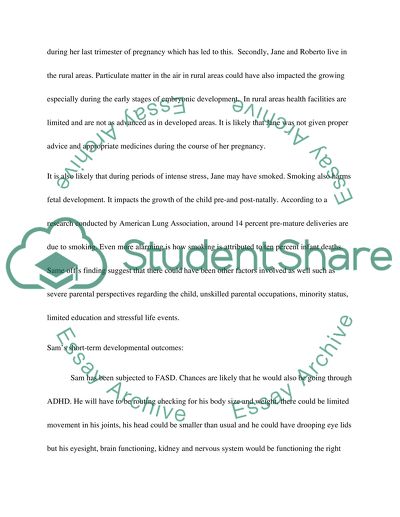 Environmental Factors affecting Infant development