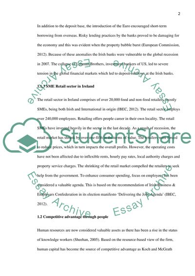 Does Employee Motivation Lead to Employee Satisfaction in the SME Retail Sector in Ireland