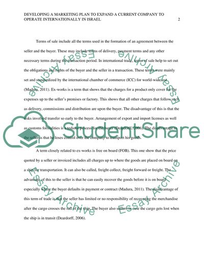 Expanding a Company to Operate Internationally in Israel