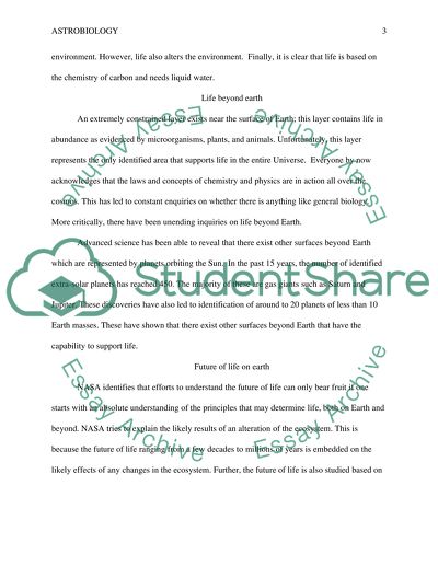 Astrobiology, Future of Life on Earth