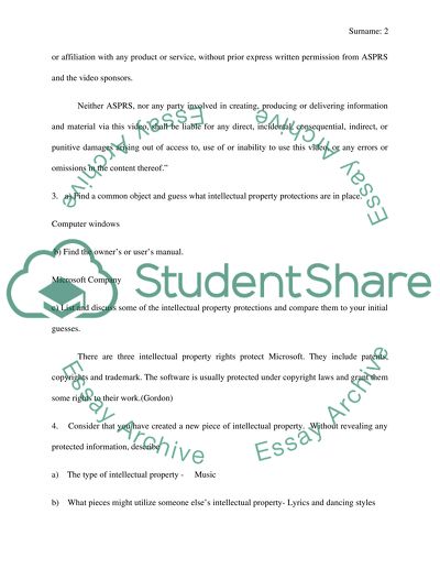 Intellectual Property