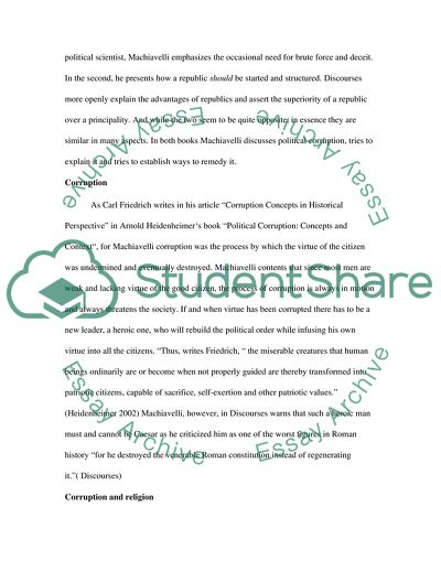 Machiavelli and Passion for Politics