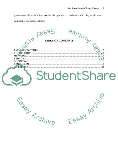 Why should saudi arabia care about climate change