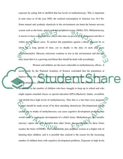 Environmental chemical threat