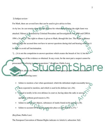 Mark and his Attacking Janet