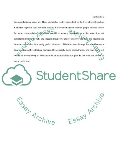 Moral Sainthood Presents Idiosyncrasies and Eccentricities