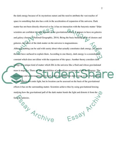 Dark Matter and Dark Energy - Wilkinson Microwave Anisotropy Probe