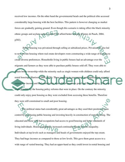 Housing Inequality Is a Social Vice