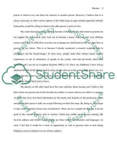 The Childs Career Interests