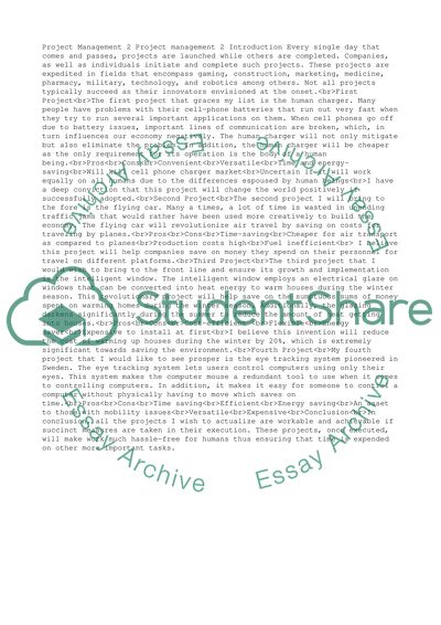 Project Management 2