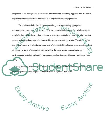 Circadian Photoreception - Photoreceptive Cells of the Mammals