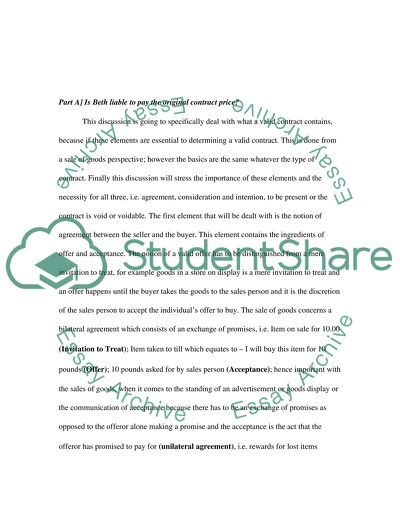 Legal Case in Business