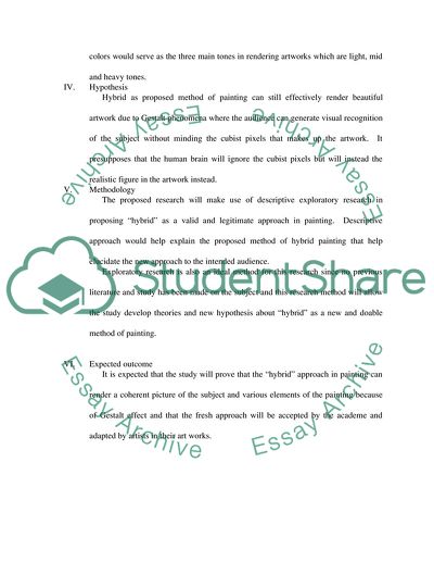 Synthesis of pixelization and realistic drawing