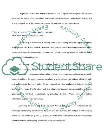 Asian Nations Push Ideas for Trade