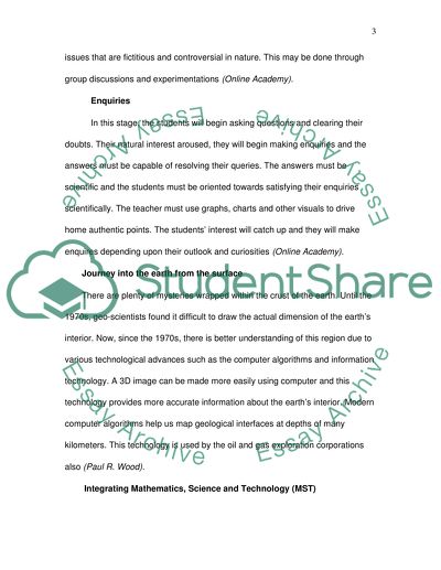 Identifying the Science Processes eed 323
