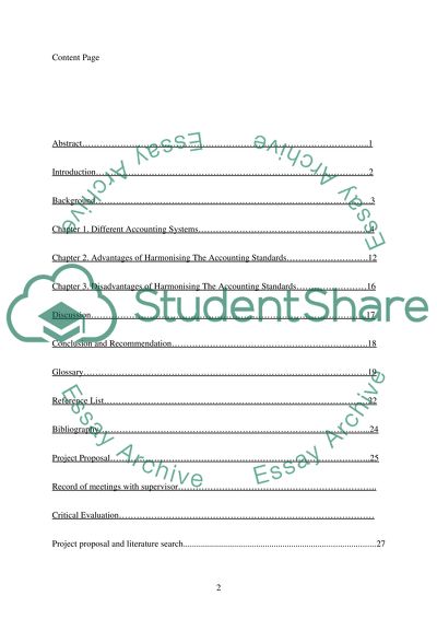 Abstract to my project