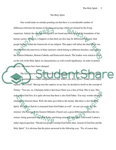 What Is the Holy Spirit