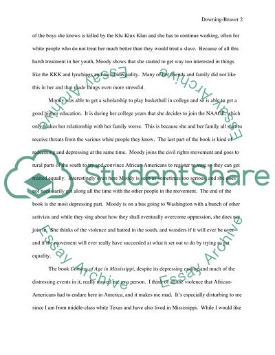 Coming of Age in Mississippi