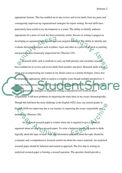 Various Aspects of Writing in My Life