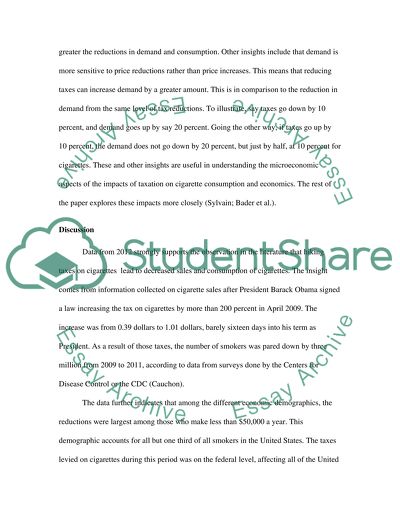 Microeconomic Issue of Social Importance