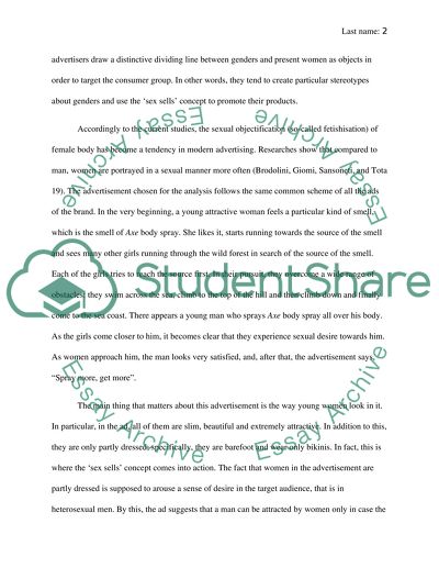 Sex Sells Concept in Advertising